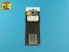 Aber 700 L-36 Set of 20 pcs 37 mm /54 Breda gun barrels for Italian Navy ships (1:700)